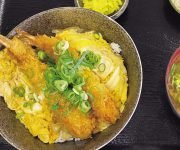 えびフライ丼（みそ汁付）